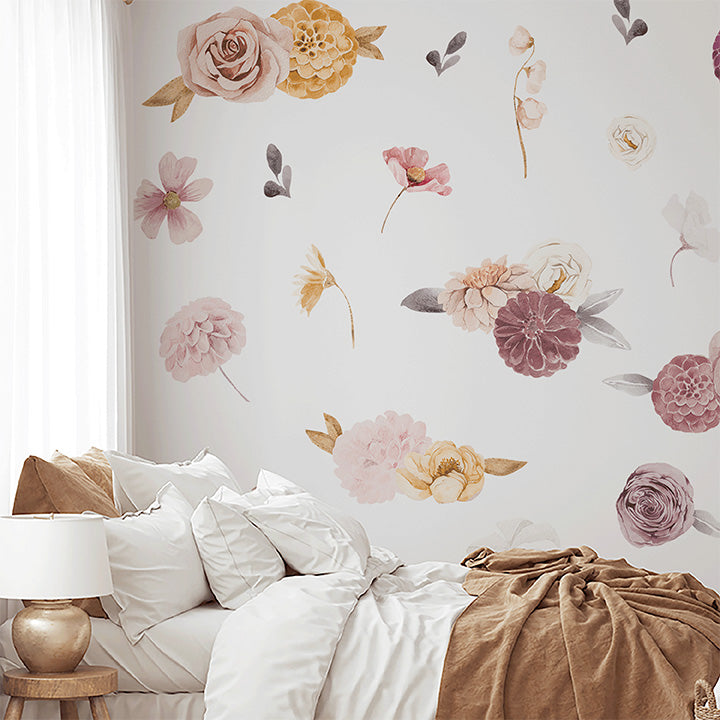 Victoria Floral Wall Decals
