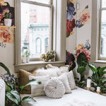 Vintage Floral Wall Decal Set