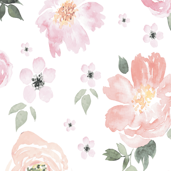 Jolie Wallpaper Mural | Floral Wallpaper for Nursery – Project Nursery