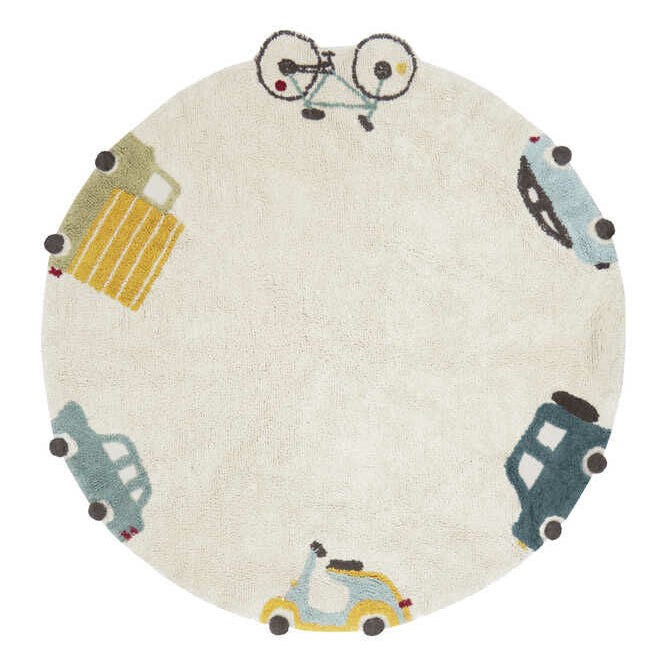 Washable Rug Wheels - Project Nursery