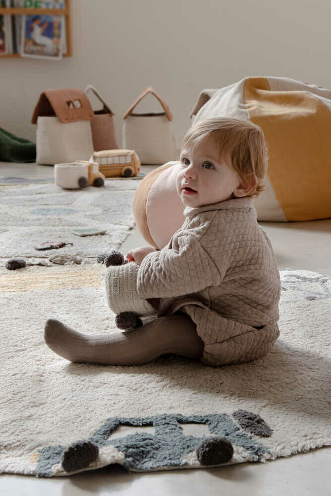 Washable Rug Wheels - Project Nursery