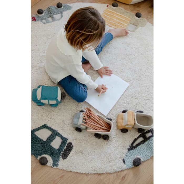 Washable Rug Wheels - Project Nursery