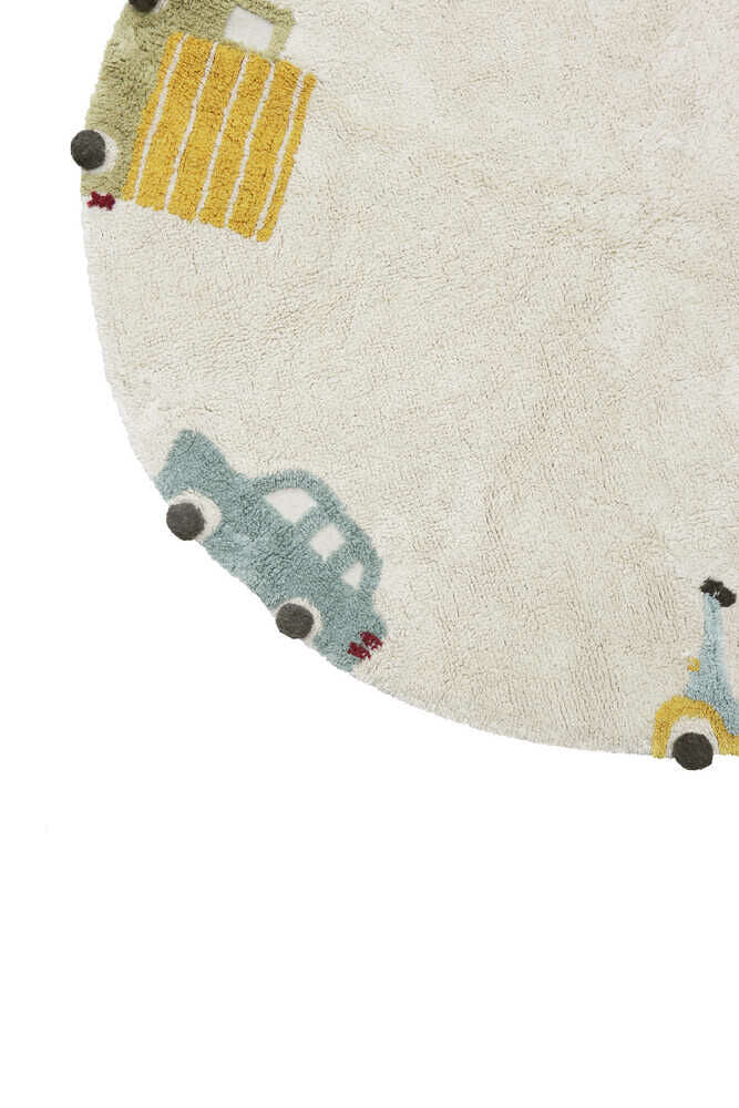Washable Rug Wheels - Project Nursery