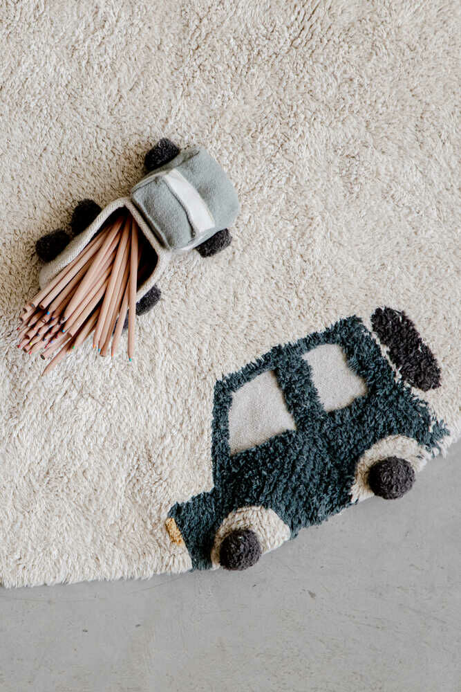Washable Rug Wheels - Project Nursery