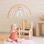Rainbow Wall Hanging + Mobile - Tumbleweed - Project Nursery
