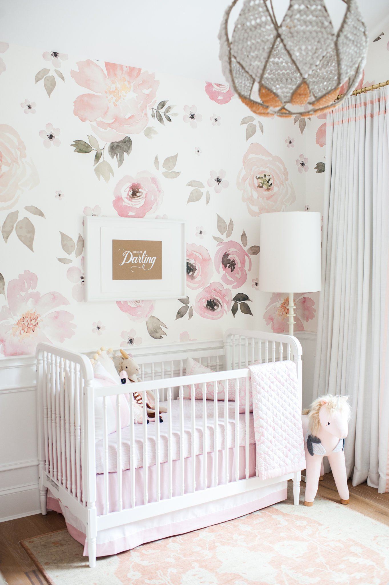 Jolie Wallpaper Mural - Project Nursery