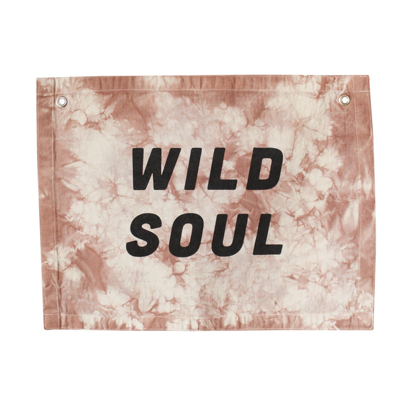 Tie-Dyed Wild Soul Banner