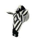 Striped Zebra Head Wall Hanging - Project Nursery